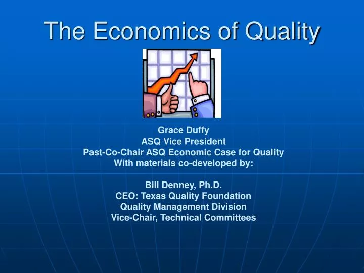 the economics of quality