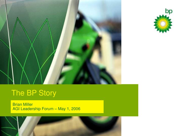 the bp story