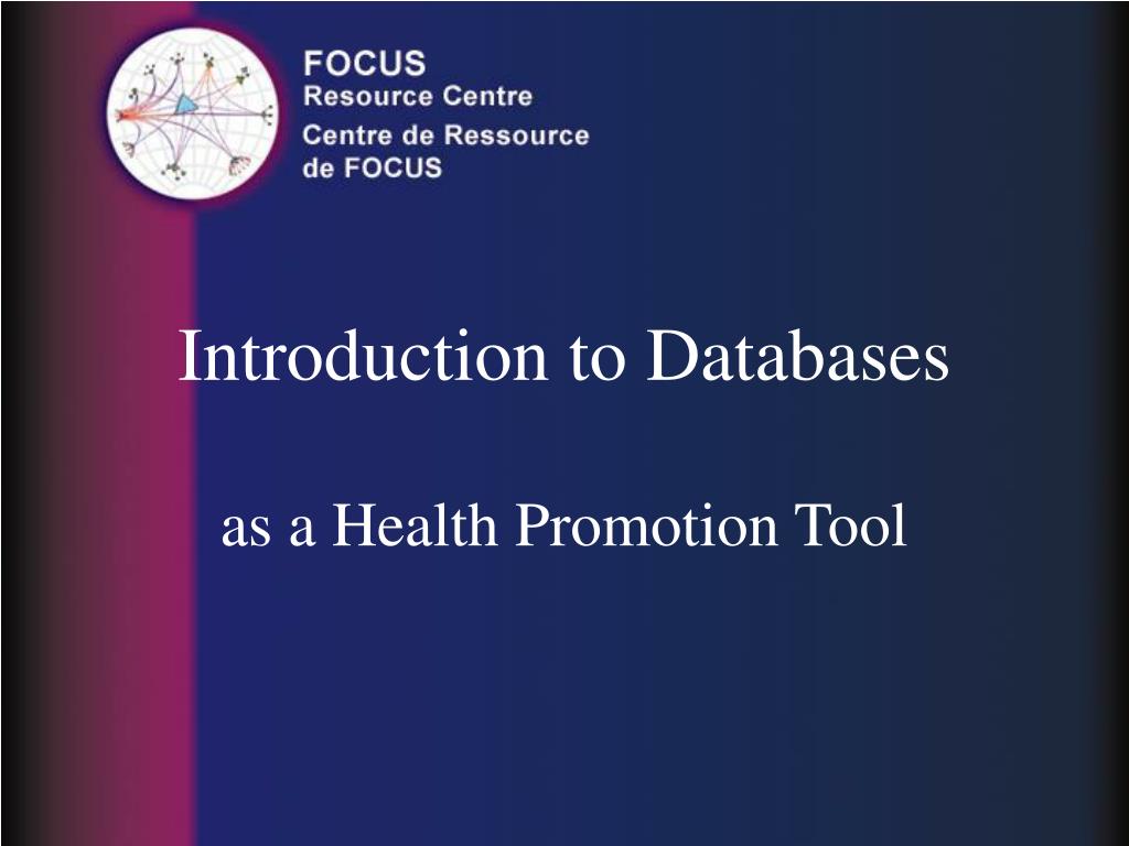 PPT - Introduction to Databases PowerPoint Presentation, free download ...