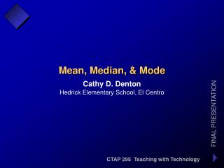 CTAP 295 Teaching with Technology