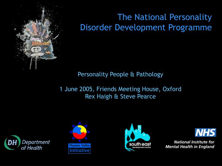 the national personality disorder development programme