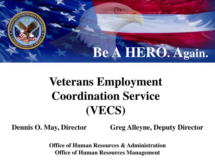veterans employment coordination service vecs