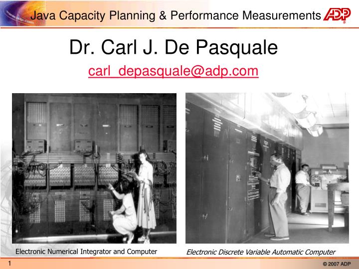 java capacity planning performance measurements