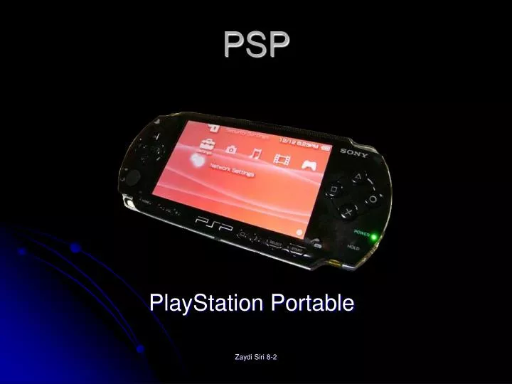 Sony Playstation Portable PSP 3000 Series Système de console de