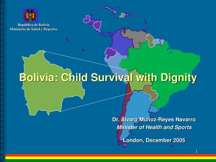 bolivia child survival with dignity