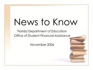 news to know