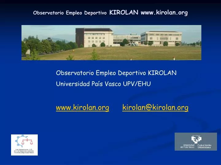 observatorio empleo deportivo kirolan www kirolan org