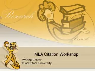 MLA Citation Workshop