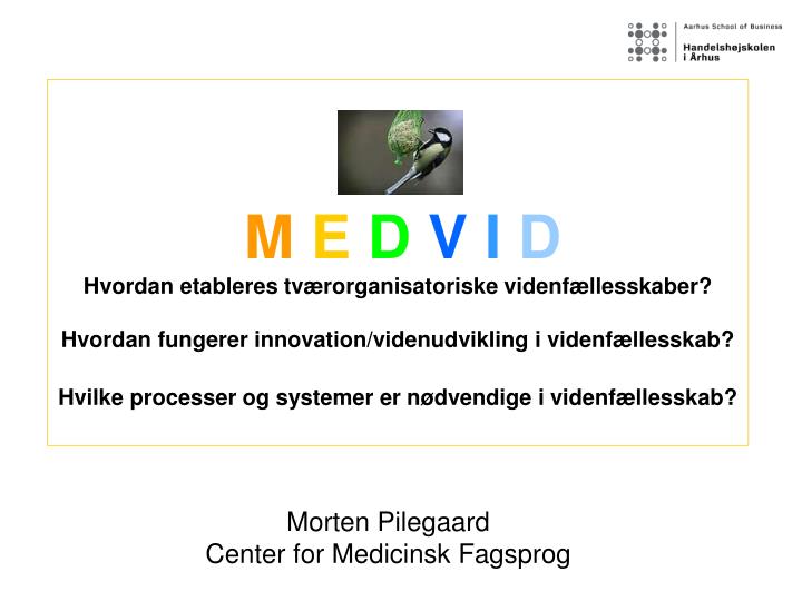 morten pilegaard center for medicinsk fagsprog