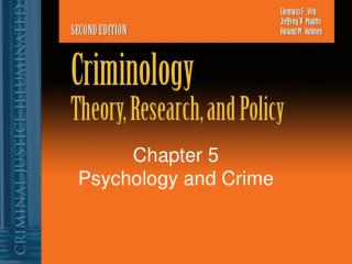 Chapter 5 Psychology and Crime