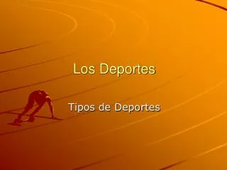 Los Deportes