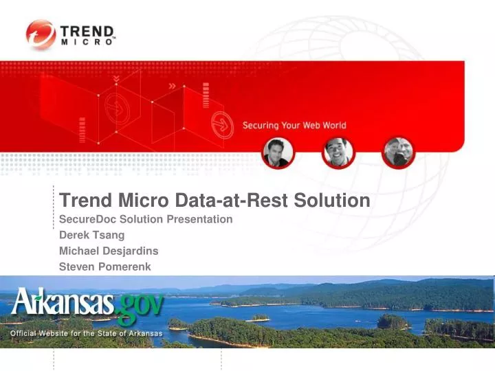 trend micro data at rest solution