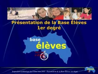 pr sentation de la base l ves 1er degr