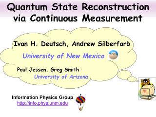 Quantum State Reconstruction via Continuous Measurement