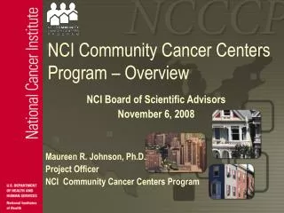 NCI Community Cancer Centers Program – Overview