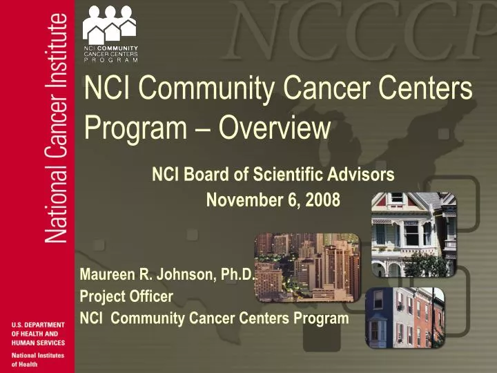 nci community cancer centers program overview