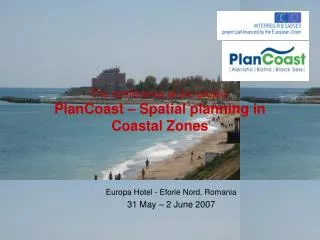 The conference of the project PlanCoast – Spatial planning in Coastal Zones