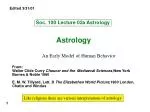 Astrology - slide 1