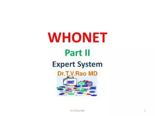 WHONET EXPERT SYSTEM