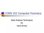 COEN 252 Computer Forensics - slide 1