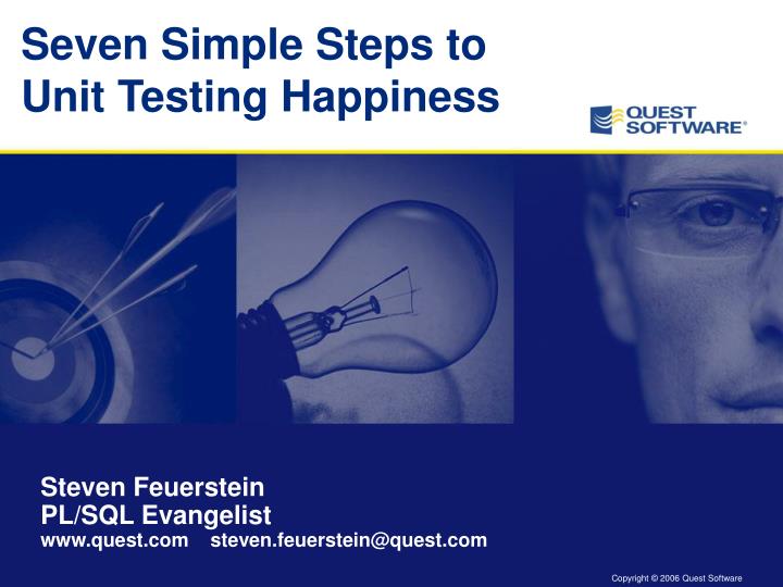 seven simple steps to unit testing happiness
