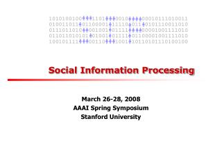 Social Information Processing