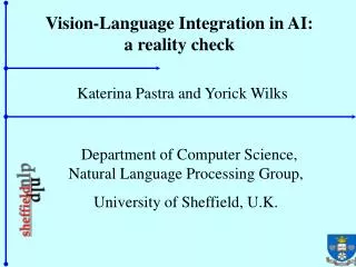 Vision-Language Integration in AI: a reality check