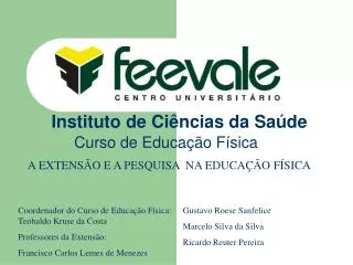 instituto de ci ncias da sa de