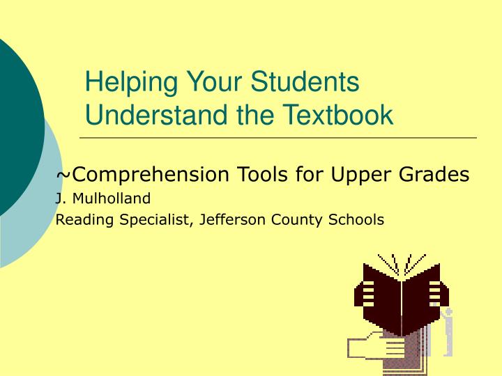 helping your students understand the textbook