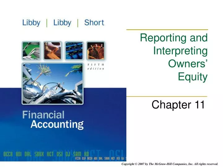 reporting and interpreting owners equity