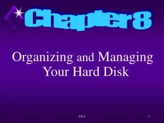 Organizing and Managing Your Hard Disk