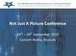 Not Just A Picture Conference