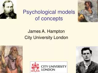 Psychological models of concepts