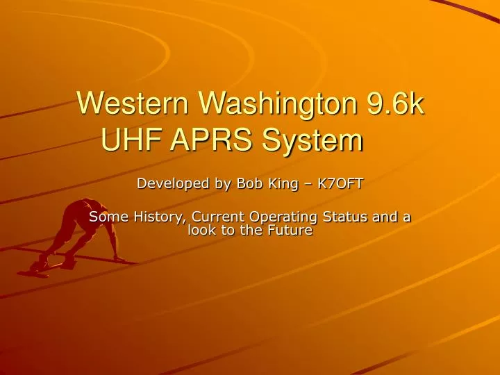 western washington 9 6k uhf aprs system