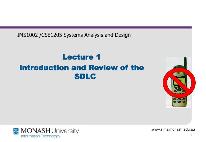 ims1002 cse1205 systems analysis and design
