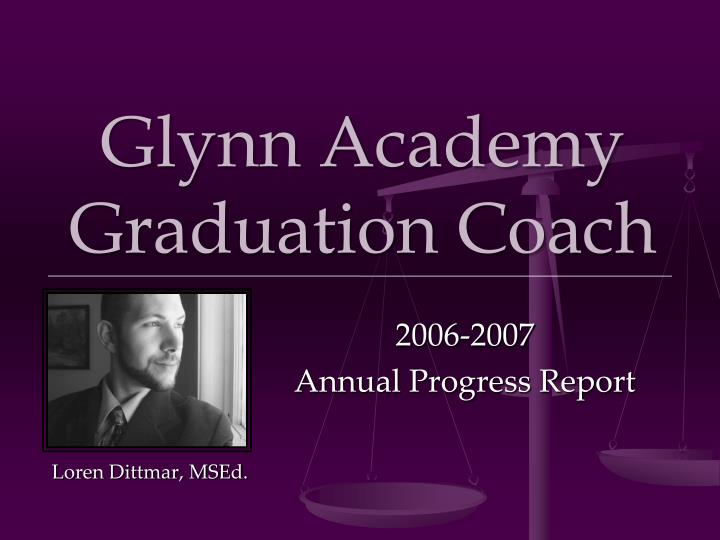 glynn academy graduation coach