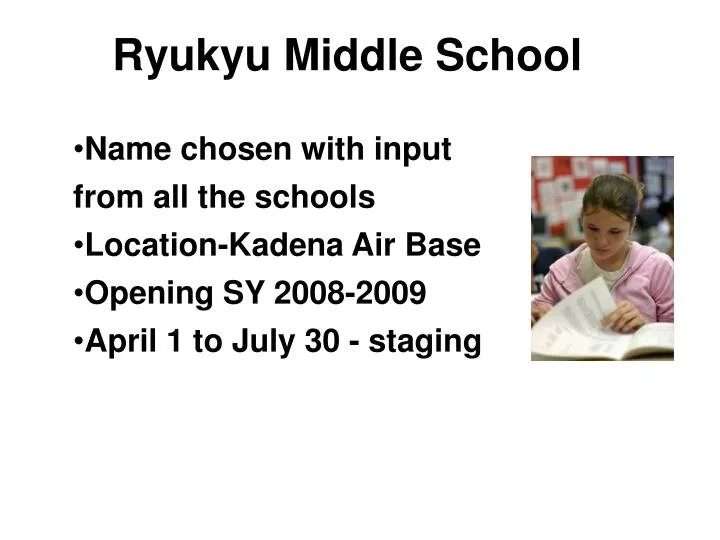 ryukyu middle school