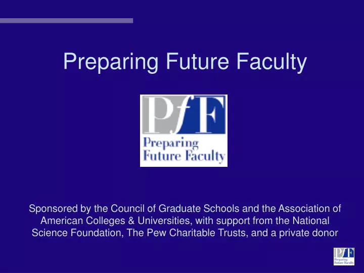 preparing future faculty