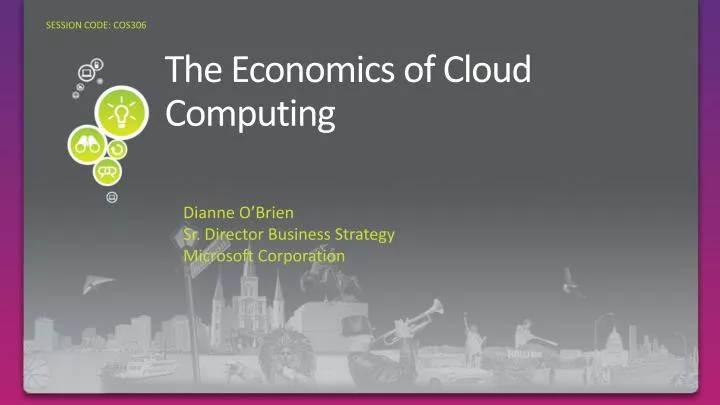 the economics of cloud computing