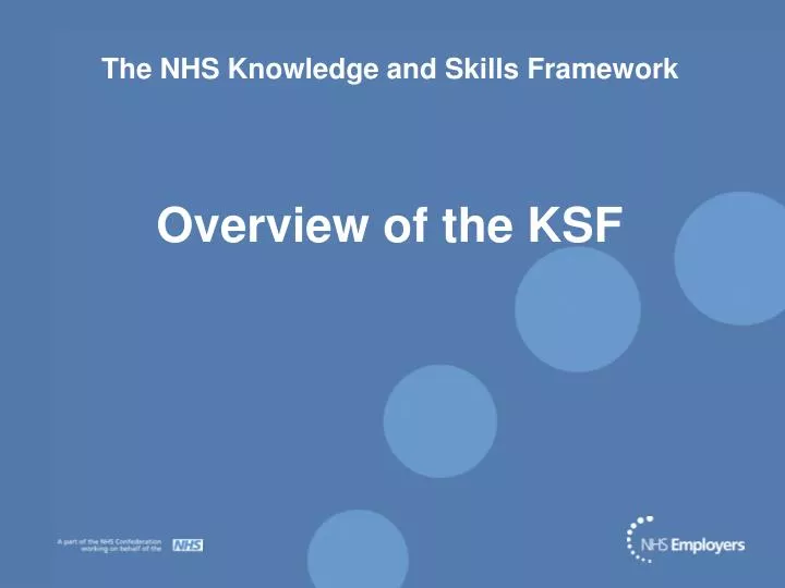 the nhs knowledge and skills framework