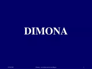 dimona
