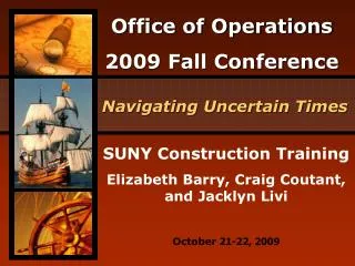 SUNY Construction Training Elizabeth Barry, Craig Coutant, and Jacklyn Livi