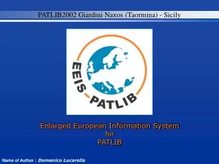 Enlarged European Information System for PATLIB