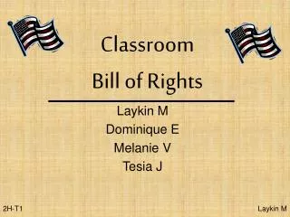 Classroom Bill of Rights