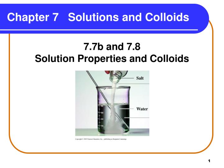 chapter 7 solutions and colloids