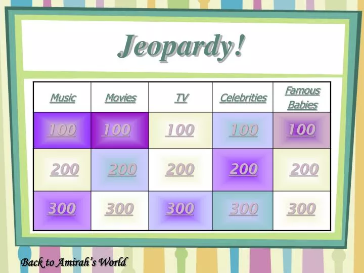 jeopardy