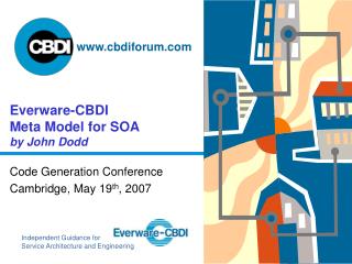 Everware-CBDI Meta Model for SOA by John Dodd