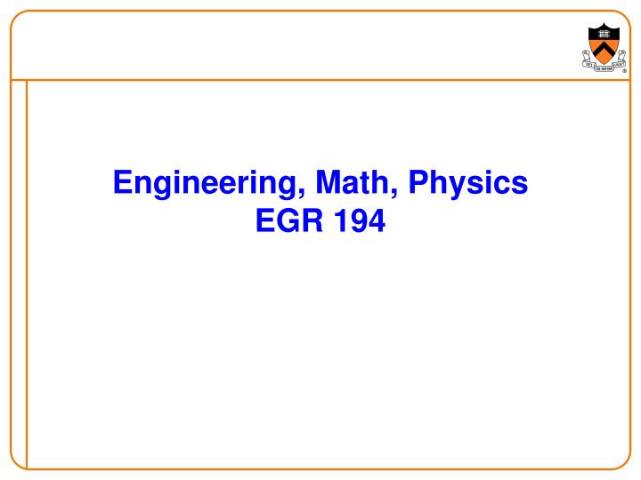 engineering math physics egr 194