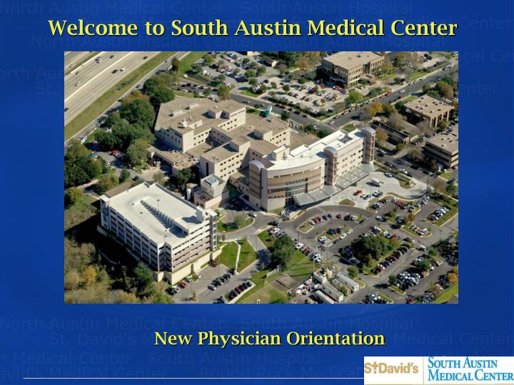 welcome to south austin medical center