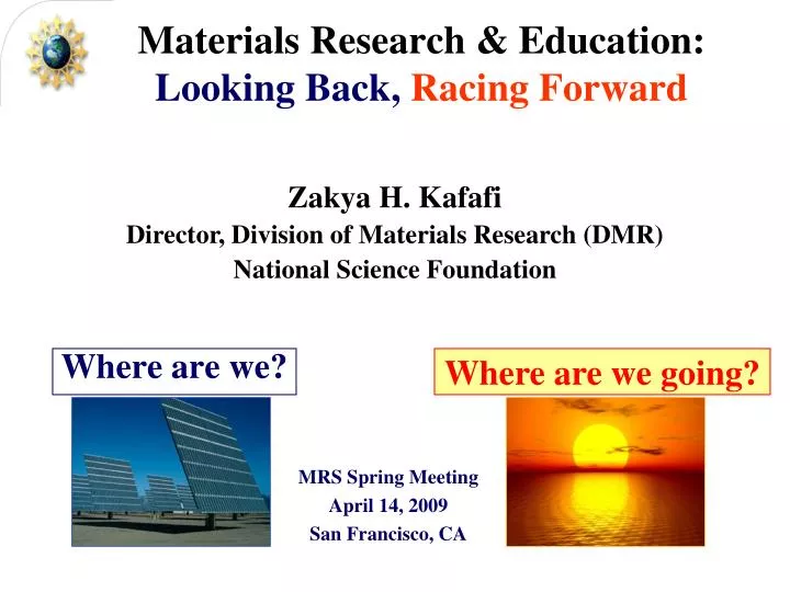 materials research education looking back racing forward